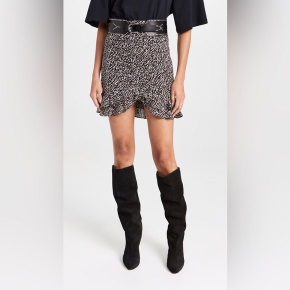 Isabel Marant Milendi silk mini Skirt - Picture 1 of 6